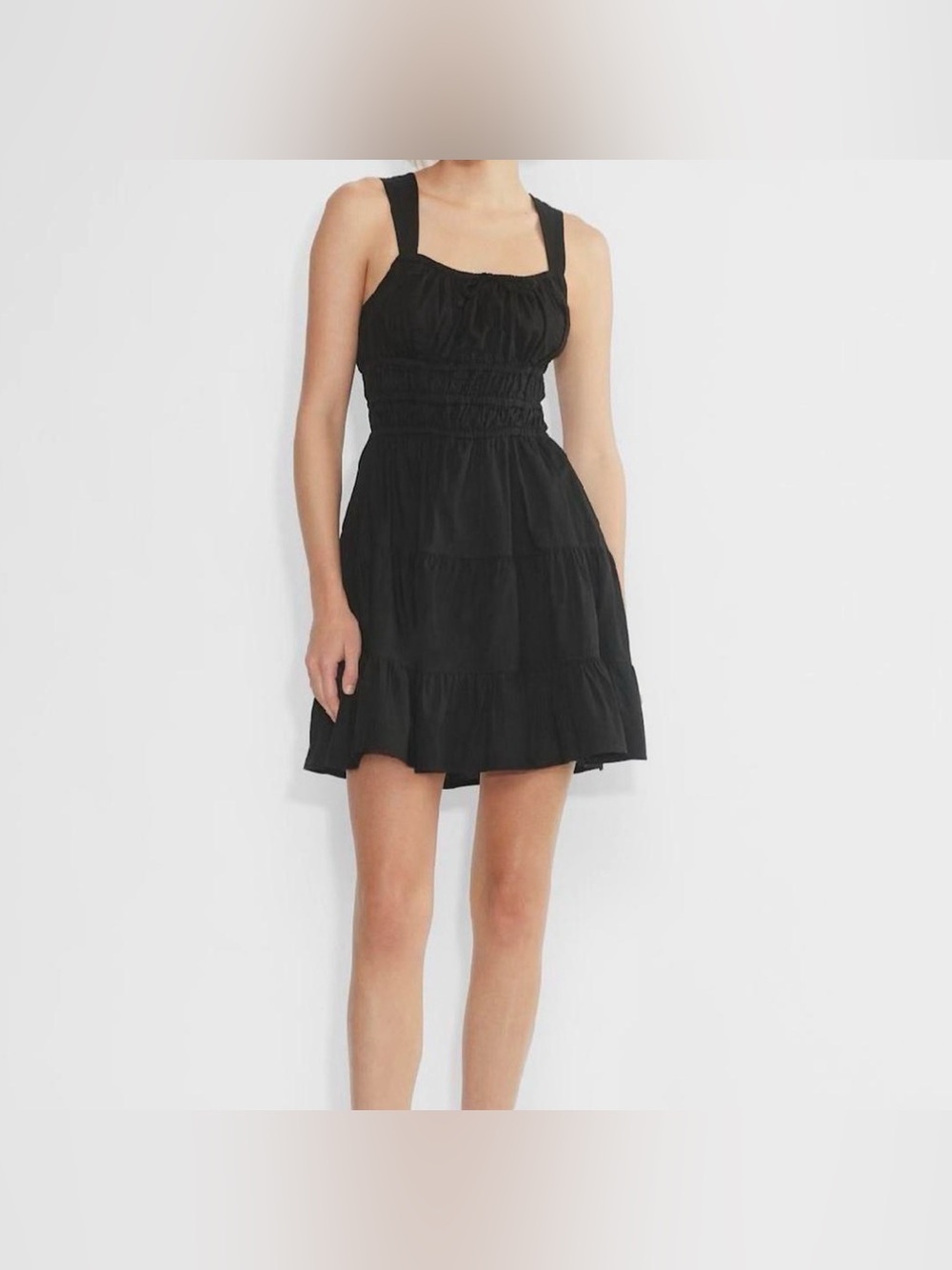 sunday best Aritzia martine poplin dress black dark coquette quiet luxury sm